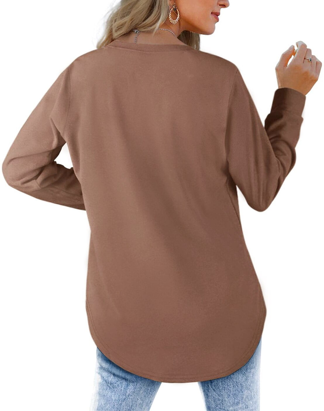 Fantaslook Sweatshirts for Women Crewneck Casual Long Sleeve Shirts Tunic  Tops